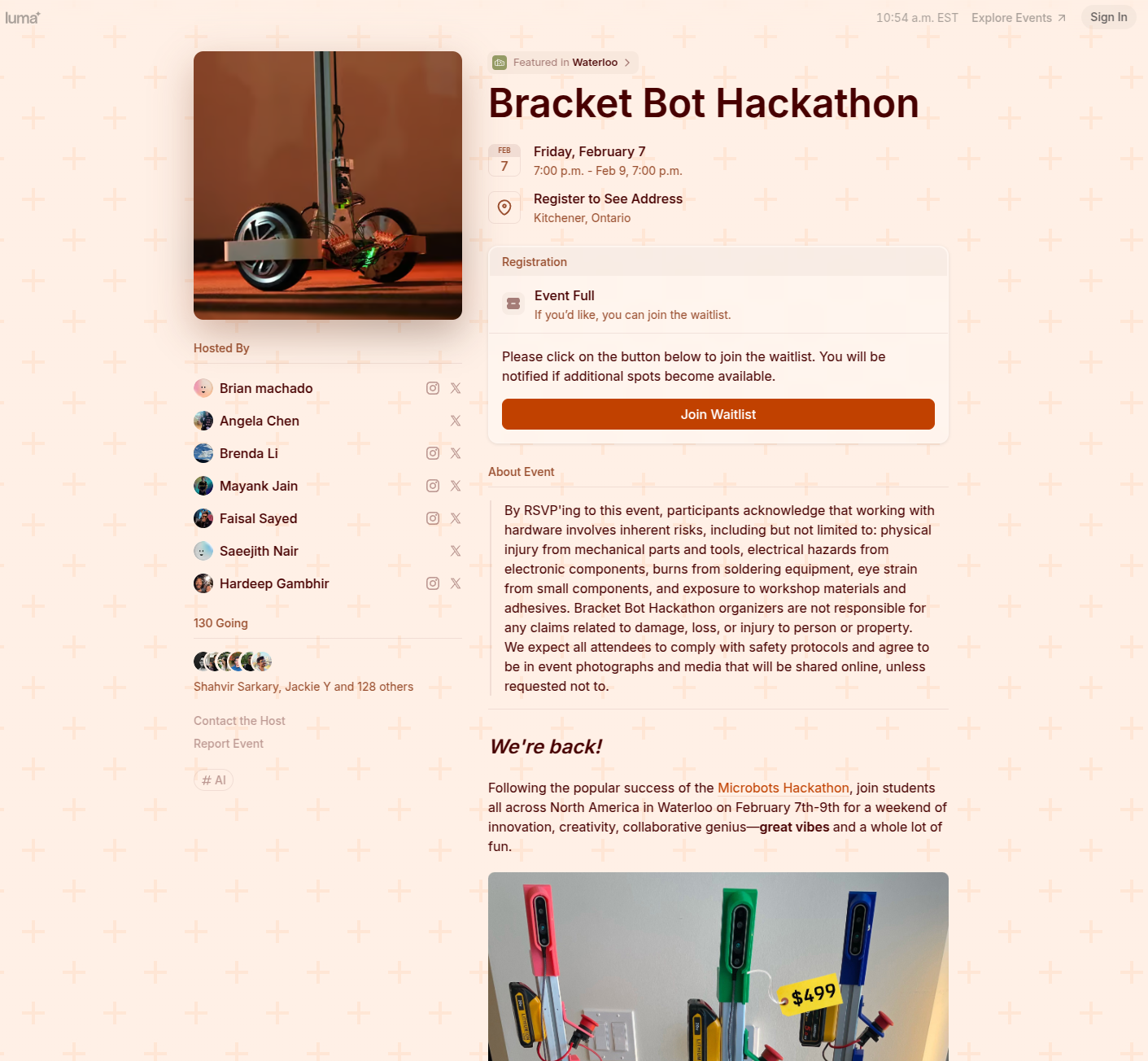 Bracket Bot Hackathon